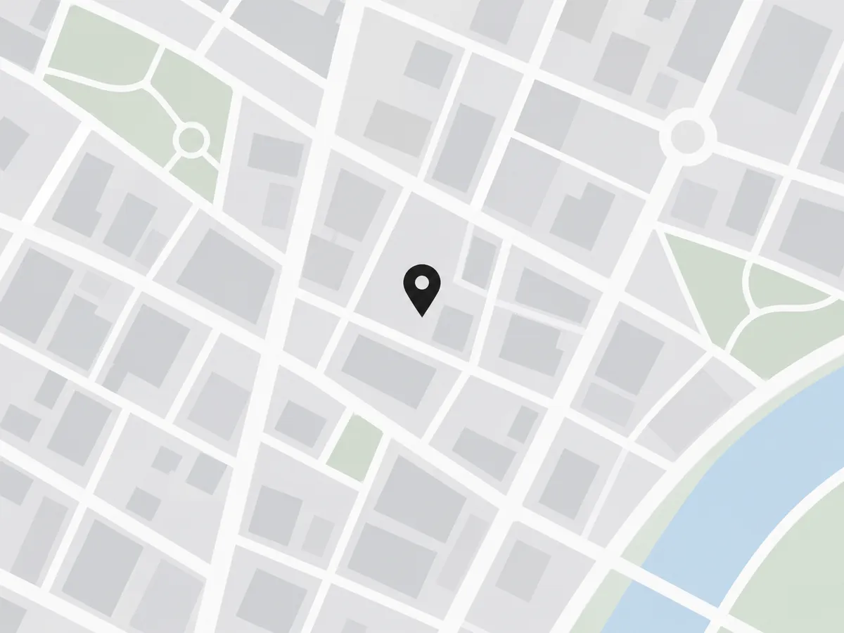 Map showing the clinic on Chapel Street, South Yarra